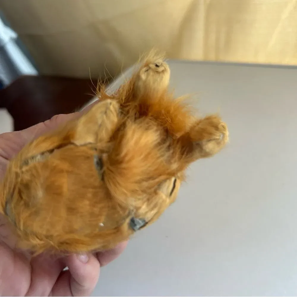 Realistic Brown Dog Figurine